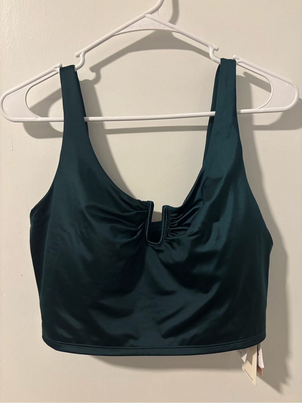 CALIA by Carrie Underwood Teal Tank Crop Top
